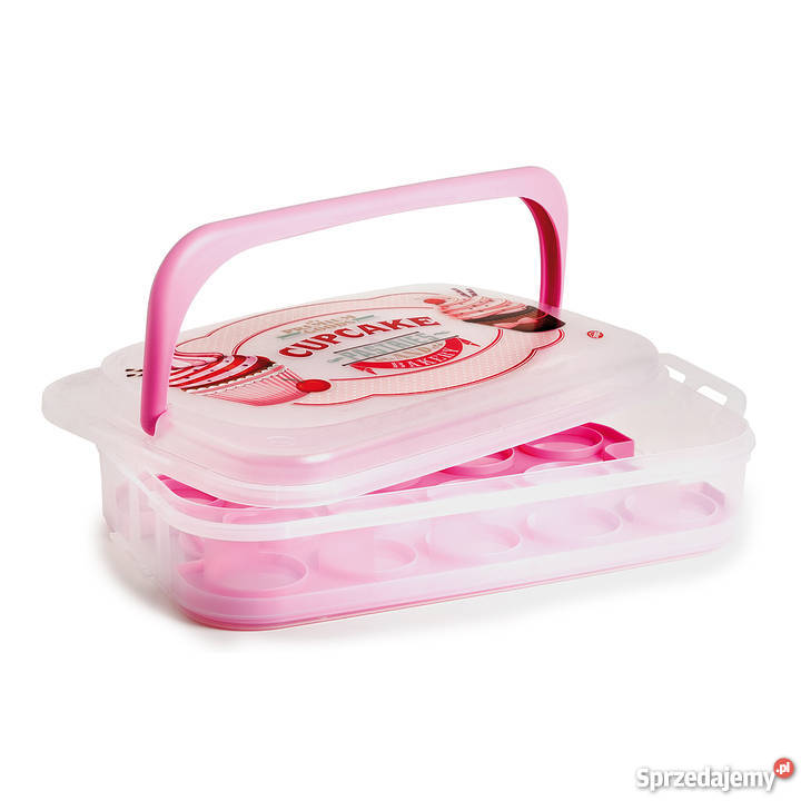 Pojemnik na ciasto i muffinki plastikowy SNIPS
