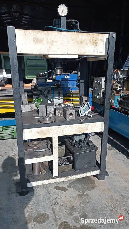 prasa hydrauliczna 80t pompa el