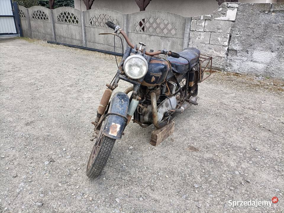 Triumph 500 Bsa Royal Enfield kujawsko-pomorskie Padniewko sprzedam