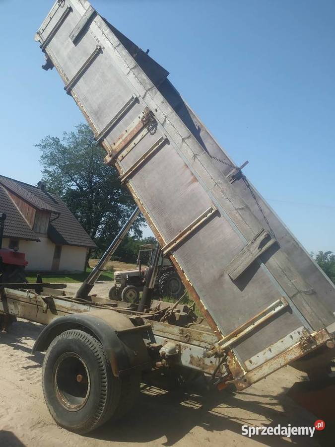 Przyczepa 3 stronny wywrot mocna