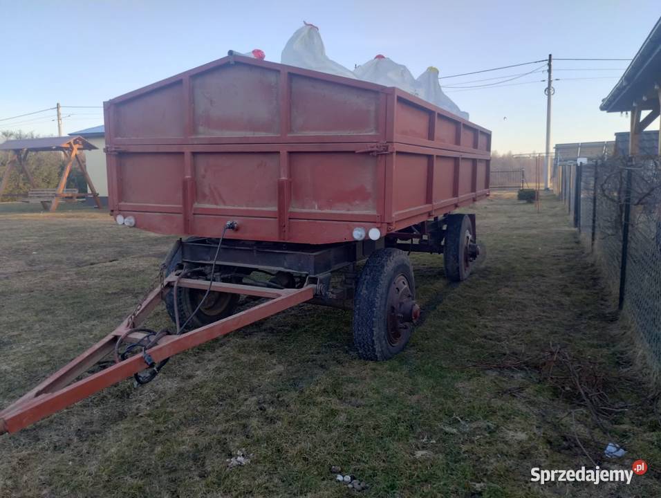 Przyczepa Autosan D50 sztywna lubelskie Zamość sprzedam