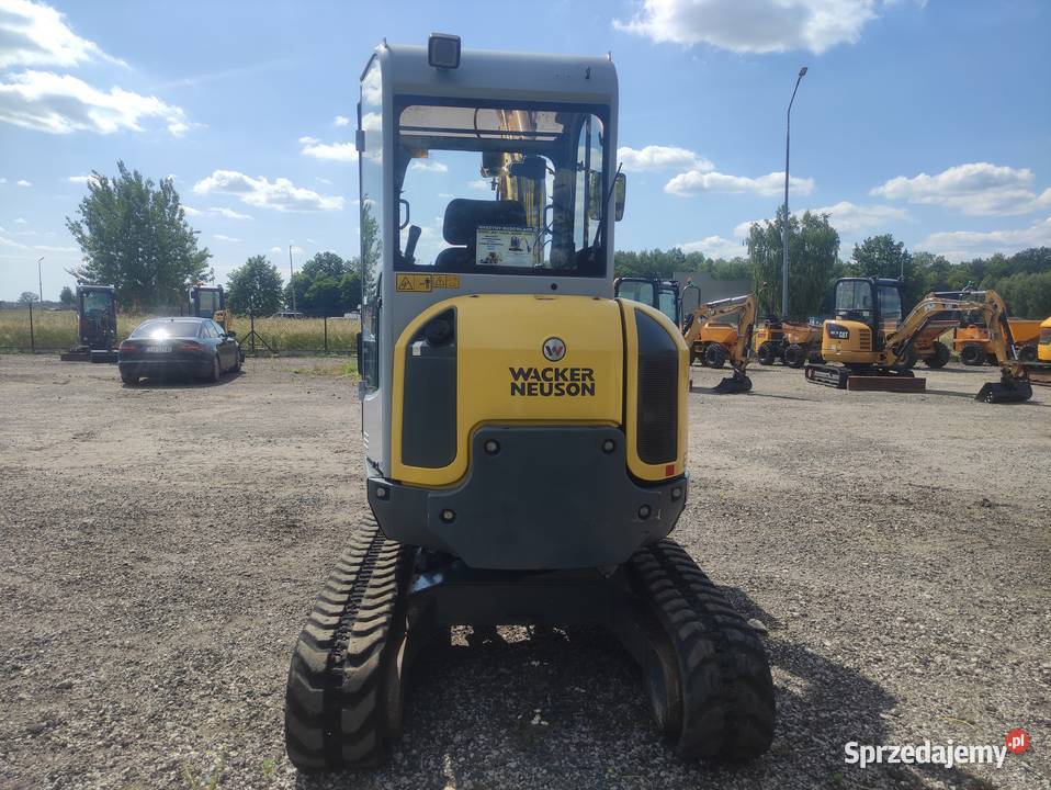Minikoparka Neuson Wacker EZ 28 VDS 2017r lubelskie Ryżki sprzedam
