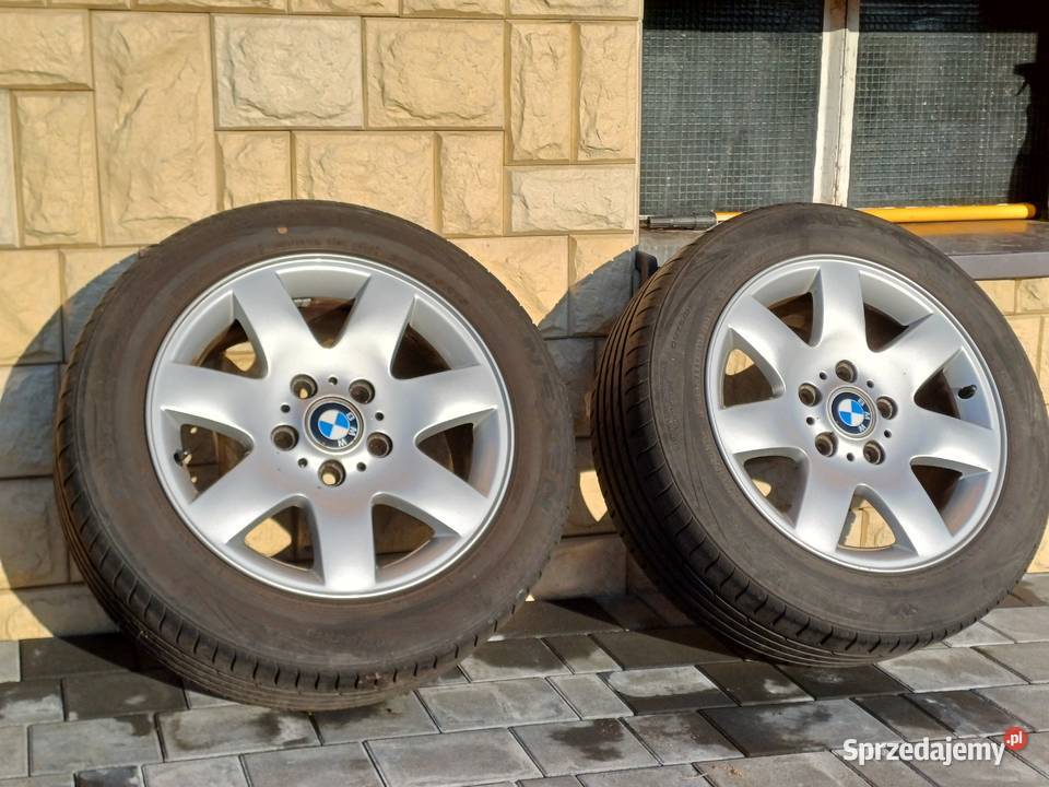 Felgi z oponami bmw e46 seria 3 opony 1620555 Samochodowe Koła śląskie Rybnik
