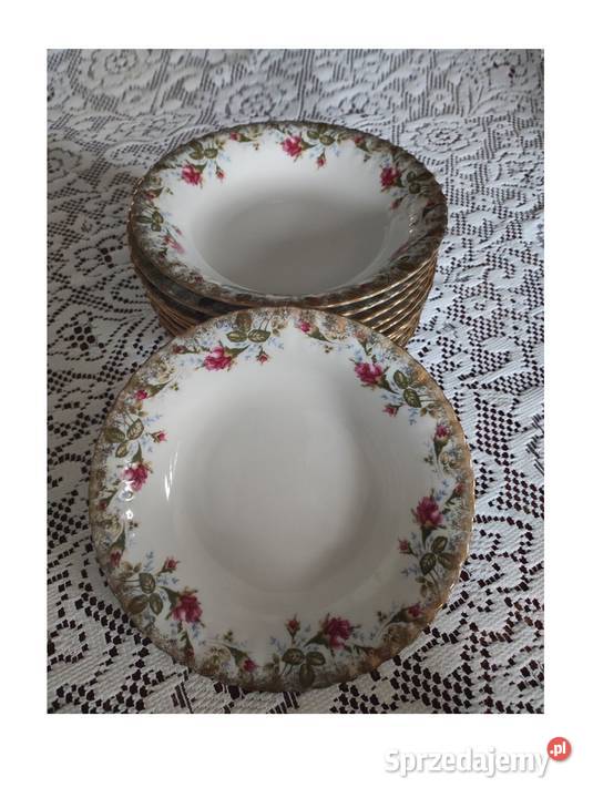 głęboki obiadowy talerz na zupę porcelanowy Kielce sprzedam