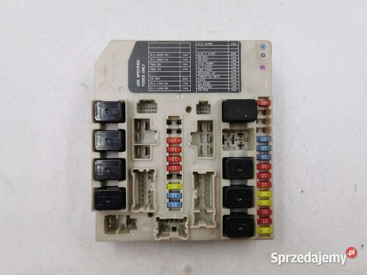Moduł BSI Skrzynka Bezpieczników Nissan Micra osobowe Motoryzacja mazowieckie