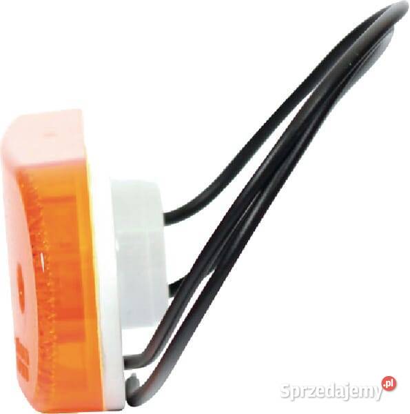 Lampa obrysowa LED prostokątna 1224V z przewodem Kamionna
