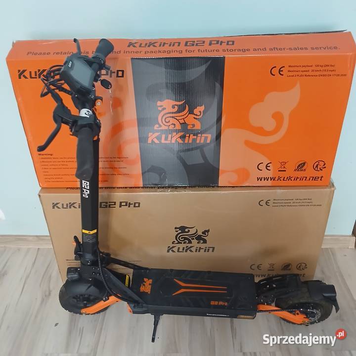 KuKirin G2 Pro 111 nowa dowód zakupu garażowana warmińsko-mazurskie Nidzica
