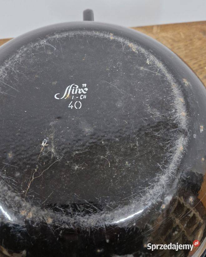 Stara Misa Ogrodowa Emaliowana AntykiMarki Marki