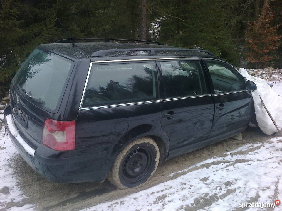 VW Passat 19 TDI fl 101 wypadku Nowy Targ