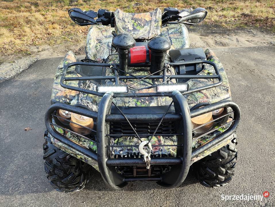 KAWASAKI BRUTE FORCE KVF750i CAMO QUAD 4X4 quad - ATV Kawasaki mazowieckie Stromiec