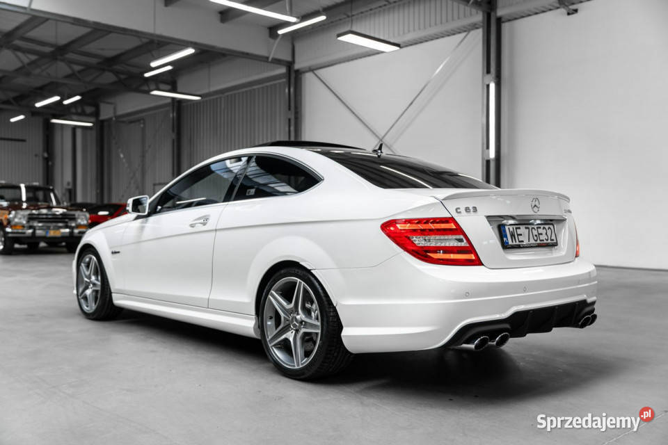 Mercedes C 63 AMG Bezwypadkowy Przebieg 7600 457KM Mercedes-Benz małopolskie Węgrzce