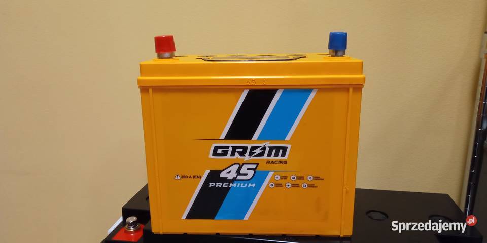Akumulator GROM RACING 45Ah 390A JAPAN L Szczecin