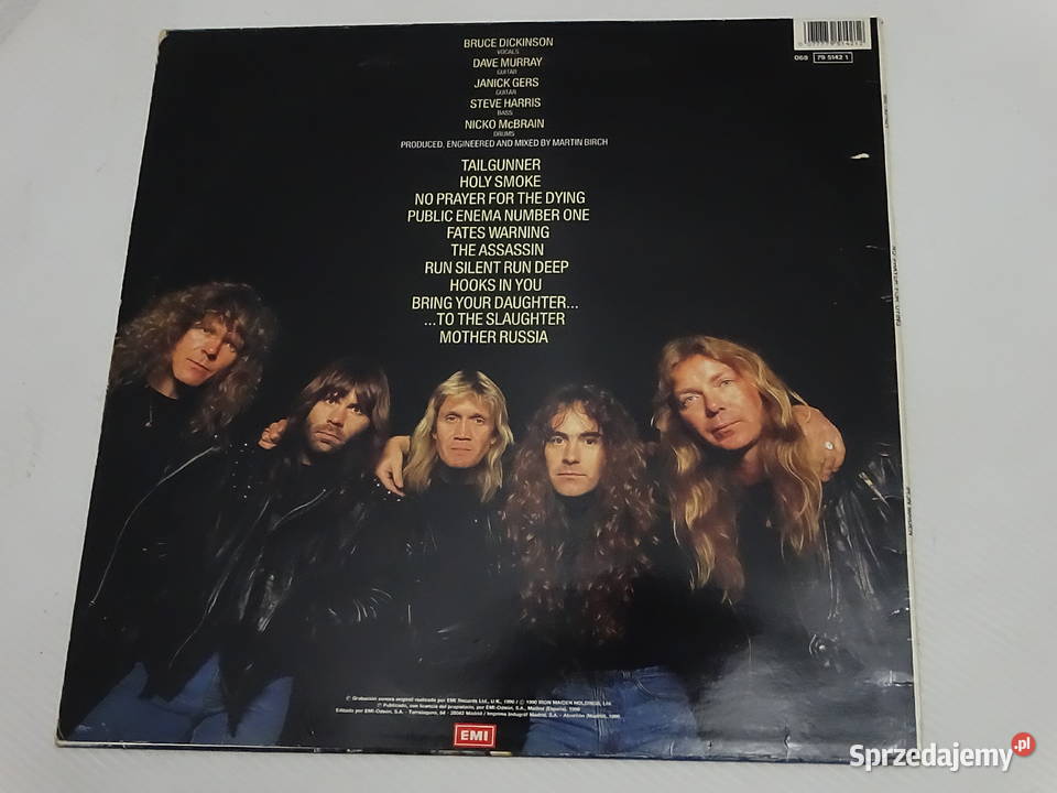 Iron Maiden No Prayer For The Dying Płyta Winyl Biłgoraj