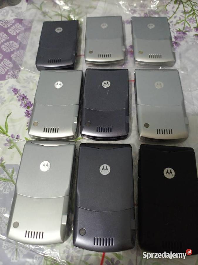 Motorola V3 Legnica 9 sztuk dolnośląskie