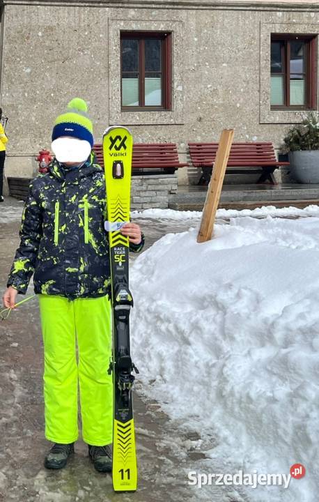narty Volkl Racetiger SC 155 20222023 prywatnie Gdańsk