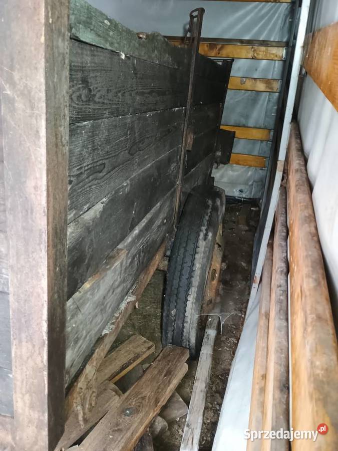 Przyczepa dwukołówka z kiprem Kraków