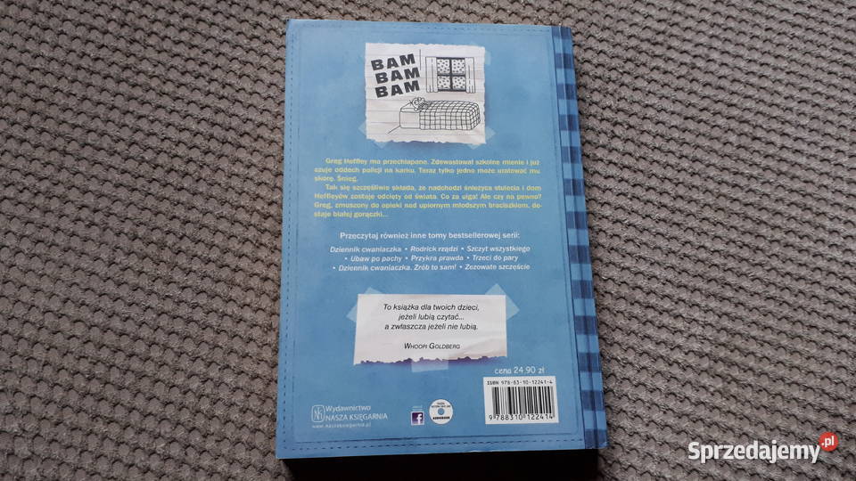 Dziennik cwaniaczka Biała gorączka Jeff Kinney Kraków