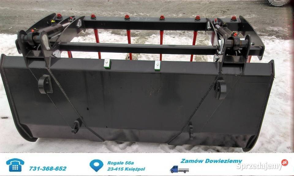 Łyżkokrokodyl mocowanie EURORAMKA transport do małopolskie Gorlice sprzedam