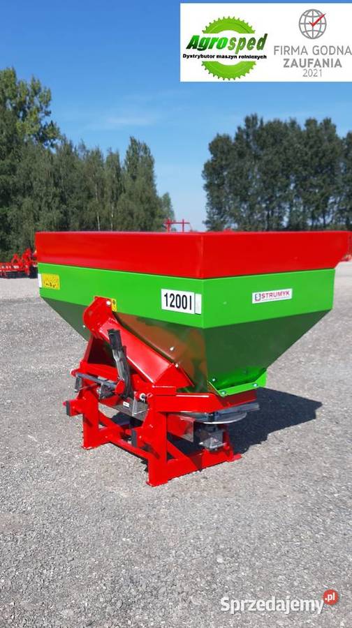 1 Rozsiewacz do nawozów dwutarczowy TYTAN Pozostałe Pobiedziska