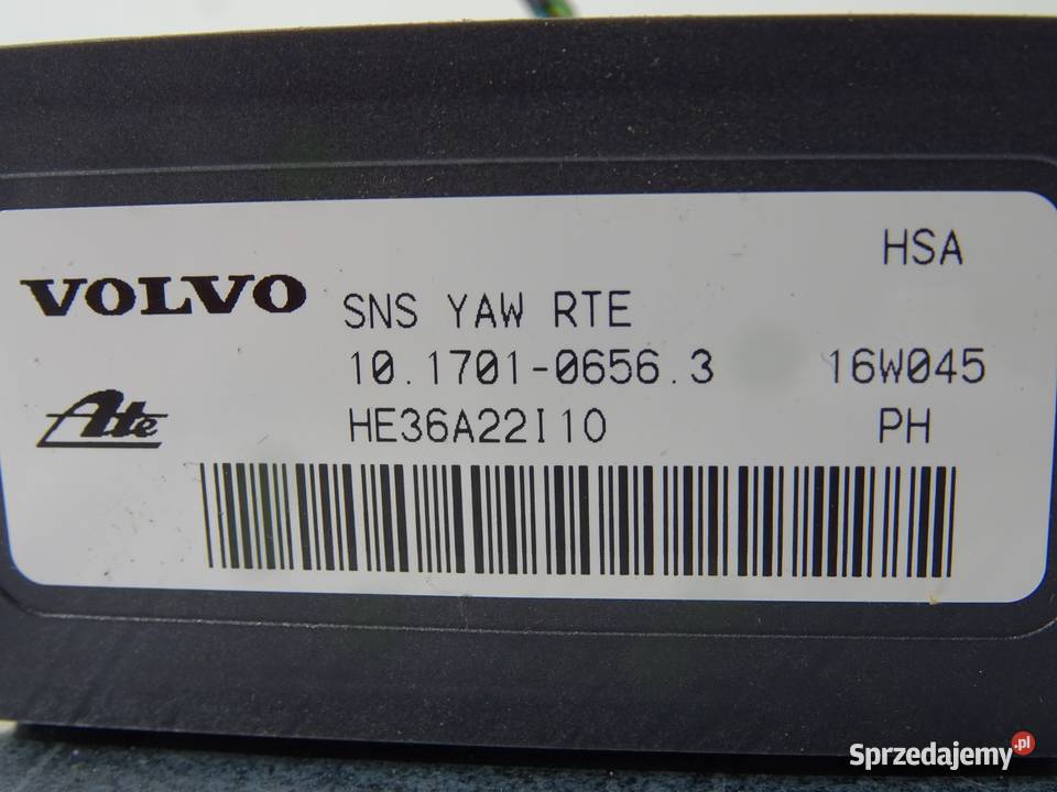 CZUJNIK ESP VOLVO V70 III 31264514 0716 Części samochodowe podkarpackie sprzedam