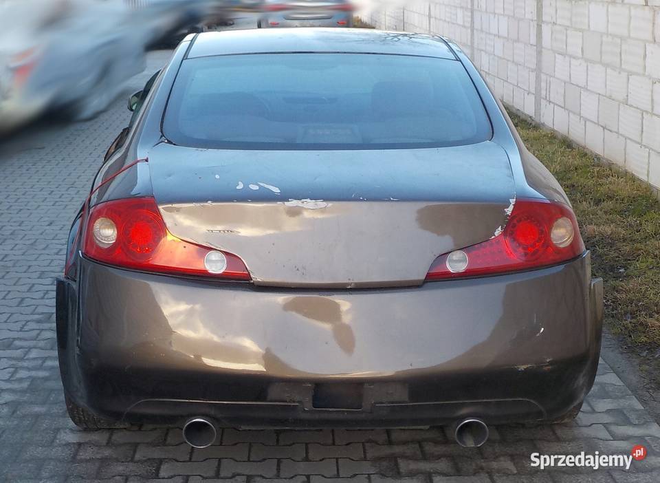 TŁUMIK KOŃCOWY G35 COUPE 2005 Nowy Tomyśl