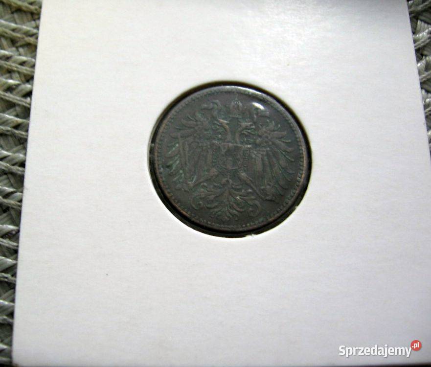 Austria 2 Halerze 1895r wielkopolskie Kalisz