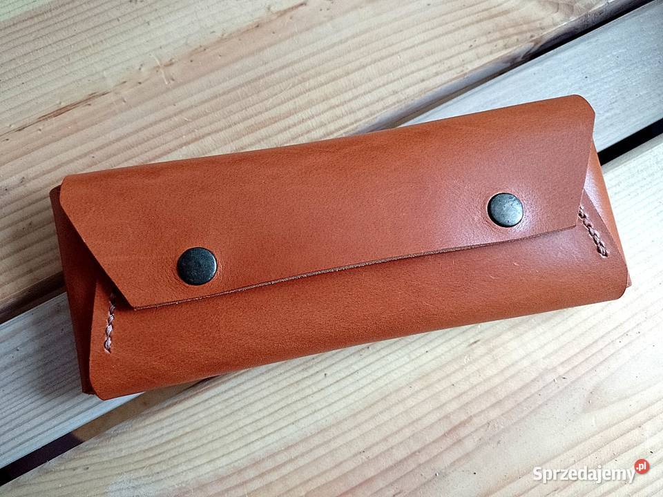 Piórnik ze skóry naturalnej Kielce