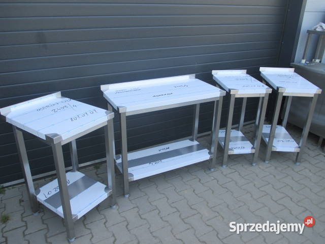 Stół Gastronomiczny Z Półką Stal Nierdzewna Ostrów Wielkopolski