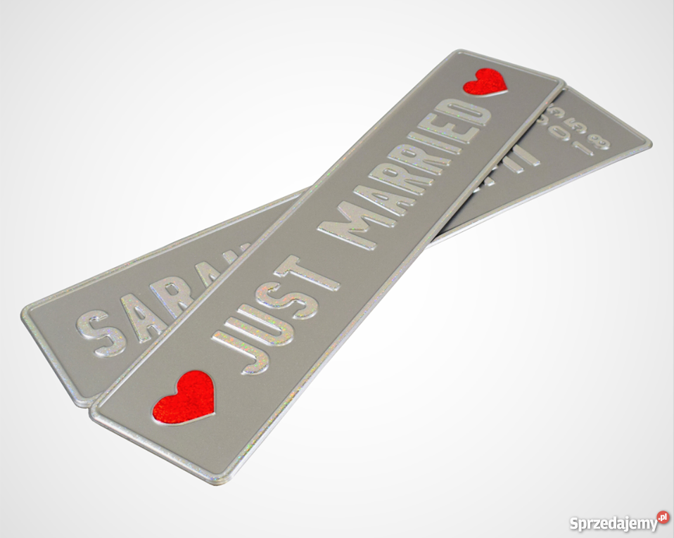 TABLICE ŚLUBNE tablice rejestracyjne lubuskie Słubice sprzedam