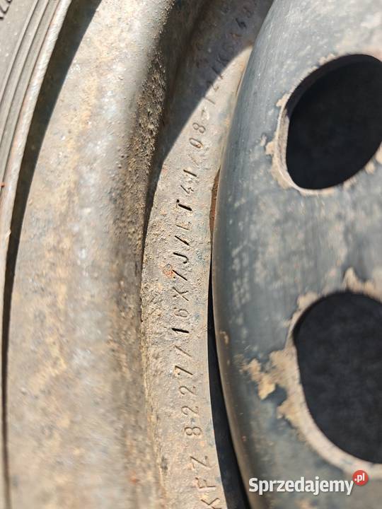 Felgi stalowe R16 5x110 Alfa Romeo Opel Saab Średnica 16" Wiśniowa