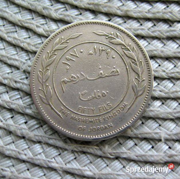 Jordania 50 Filsów 1970r sprzedam