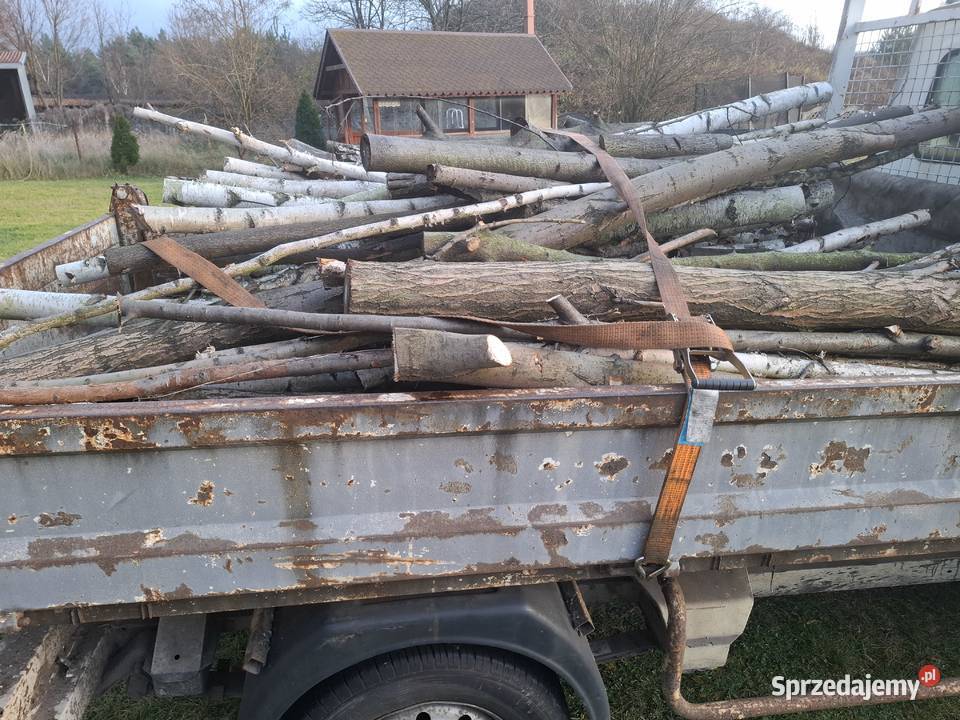 drewno kominkowe cale auto brzoza dab akacja Opał Dom i Ogród Mierzęcice