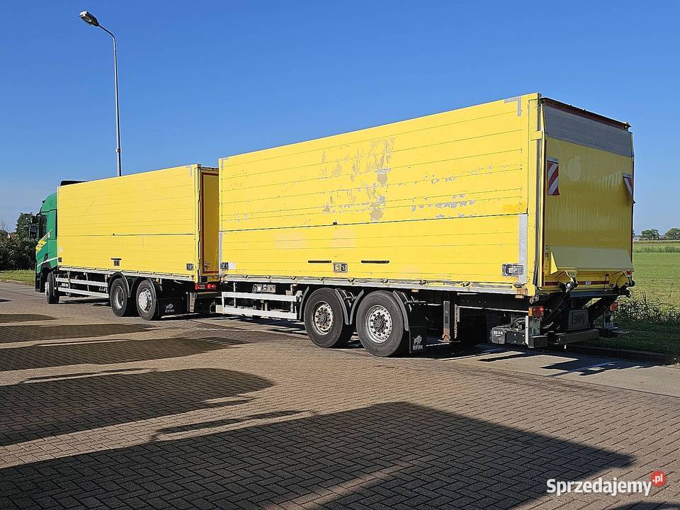 Krone K G TEC SZD 18 GETRNKE TAILLIFT kontener