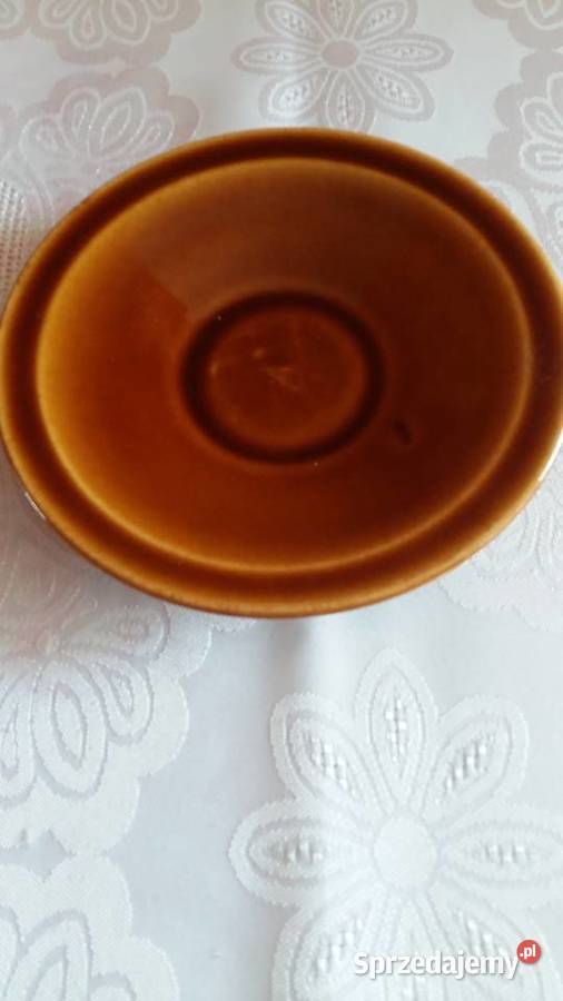Talerzyk Deserowy Ceramiczny Łódź