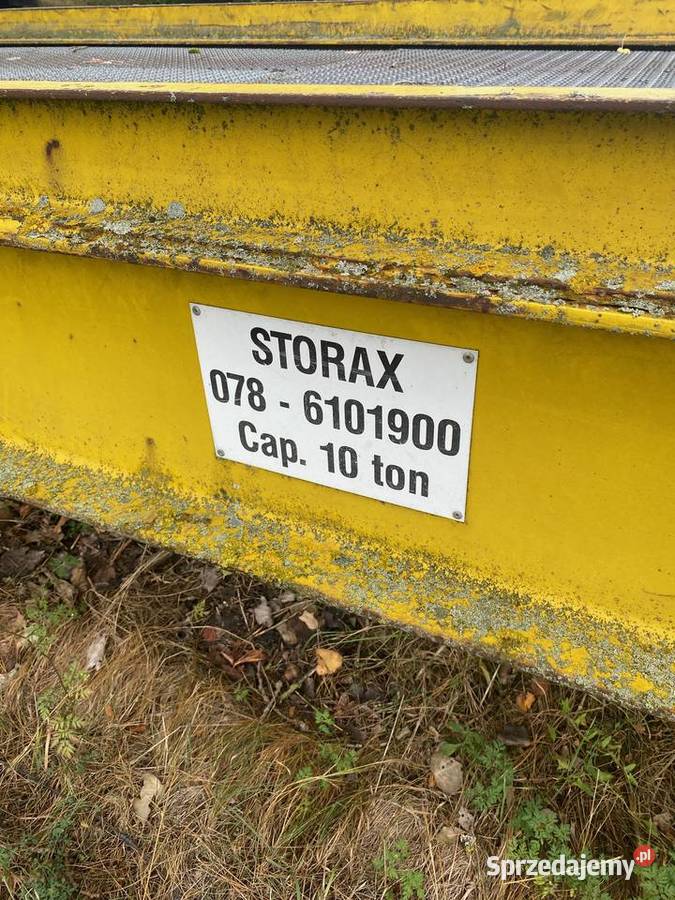 Rampa przeładunkowa STORAX 10 ton