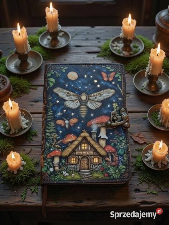Dziennik skórzany scrapbooking vintage Łabiszyn sprzedam