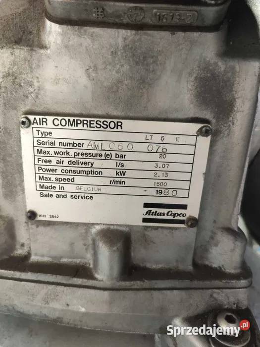 Kompresor atlas COPCO Pozostałe Sandomierz