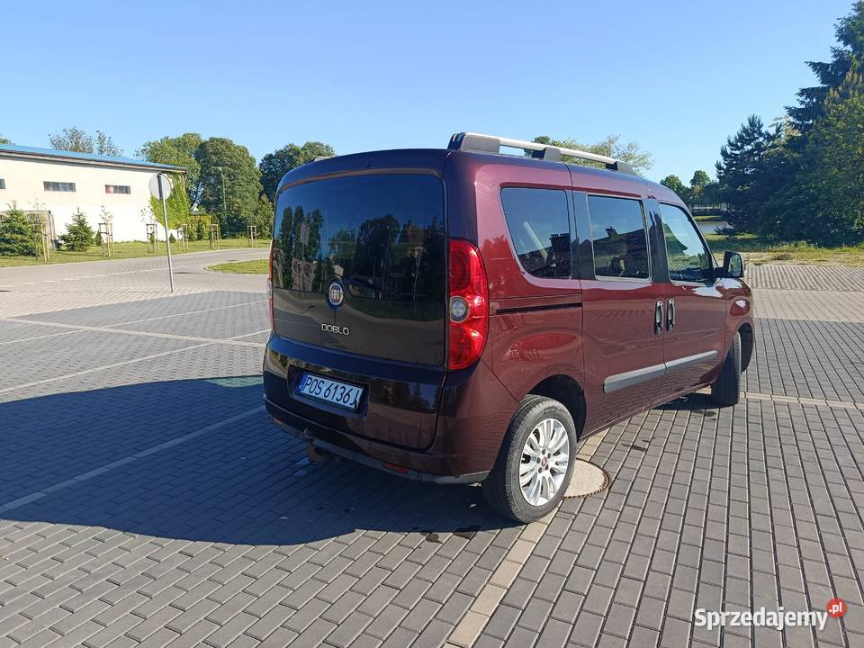 Fiat Doblo 2012 5 osobowy 16 MTJ 90 bogate Ostrów Wielkopolski