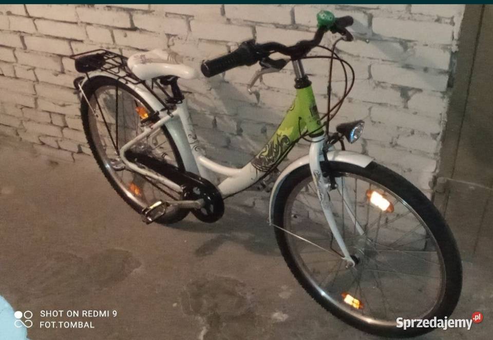 Rower miejski młodzieżowy damski dziewczęcy Bydgoszcz