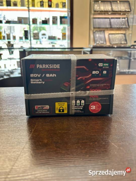 Akumulator bateria LiIon Parkside 20 V 8 Ah PAPP warmińsko-mazurskie