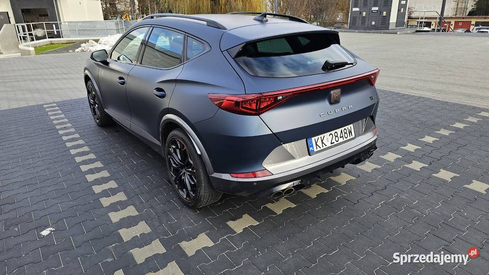 Cupra Formentor 20 VZ 310 4x4 bezwypadkowy Zarejestrowany w Polsce Kraków