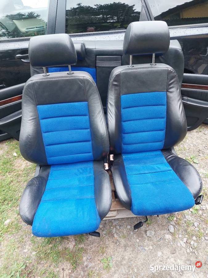 Fotele Siedzenia Audi S4 A4 B5 Sline Skóra Zwierzyniec