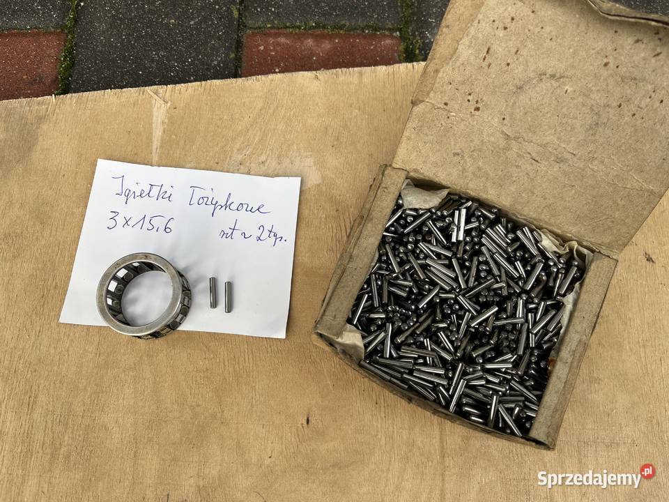 Igiełki łożyskowe rolki do łożysk 3x156 lubelskie Lublin sprzedam