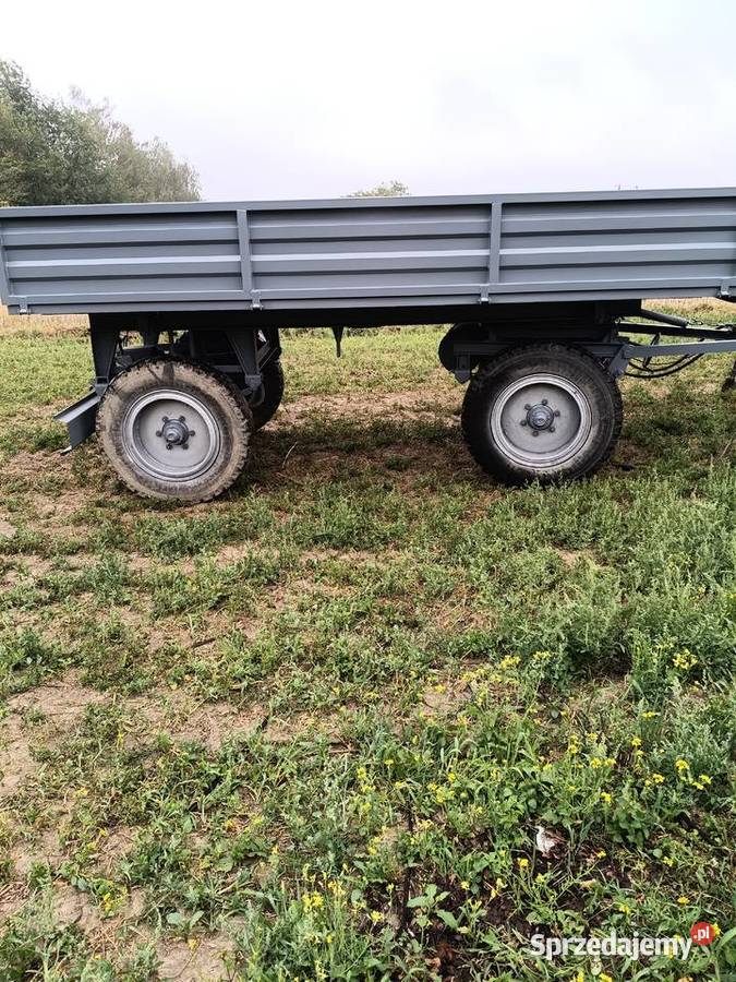 Przyczepa wywrotka D732 Przyczepy rolnicze lubelskie Piotrków Drugi