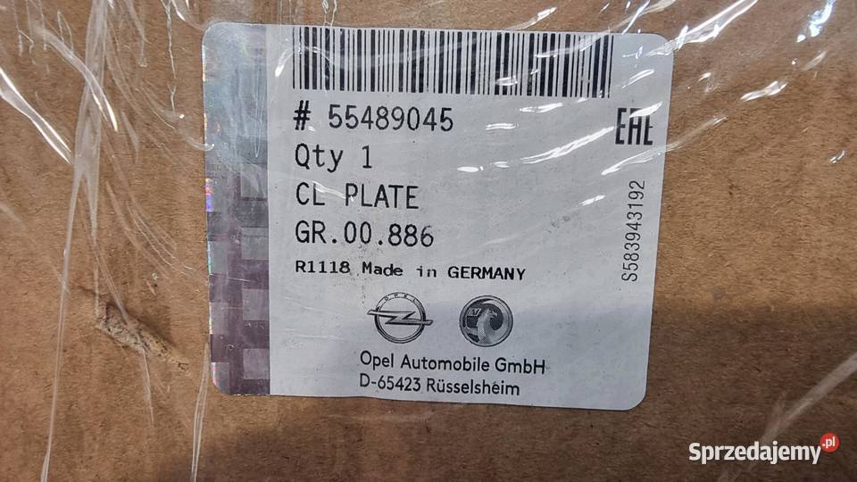 DOCISK SPRZĘGŁA OPEL ASTRA H J 14 16 NOWE sprzedam