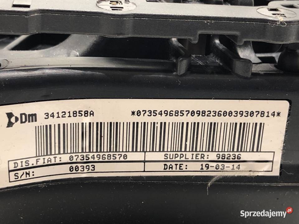 PODUSZKA POWIETRZNA KIEROWCY FIAT DOBLO II