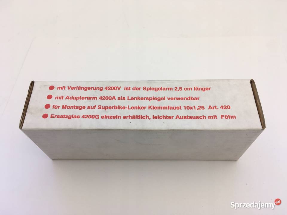 LAMOTO Lusterko motocyklowe tuning M6 czarne L sprzedam