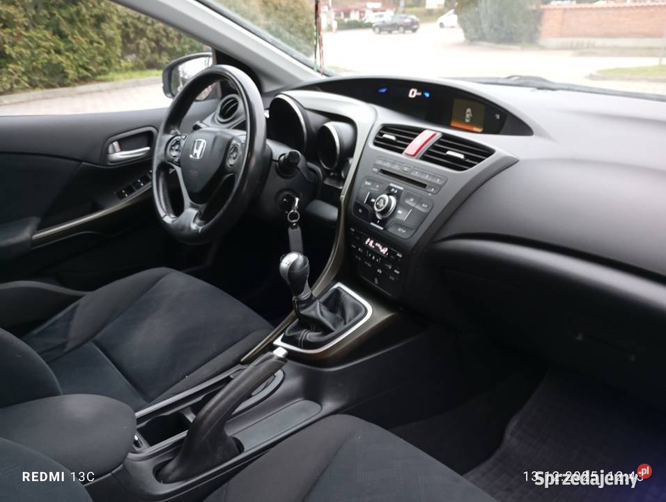 Honda Civic 2013r Salon Polska 1 właściciel diesel Łódź