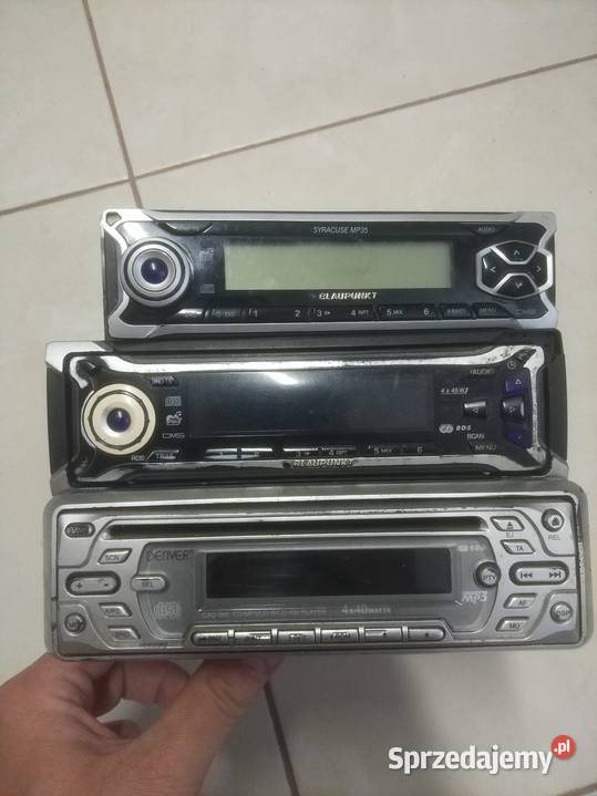 2 x Blaupunkt 1 x Denver odtwarzacze samochodowe lubelskie Lublin sprzedam