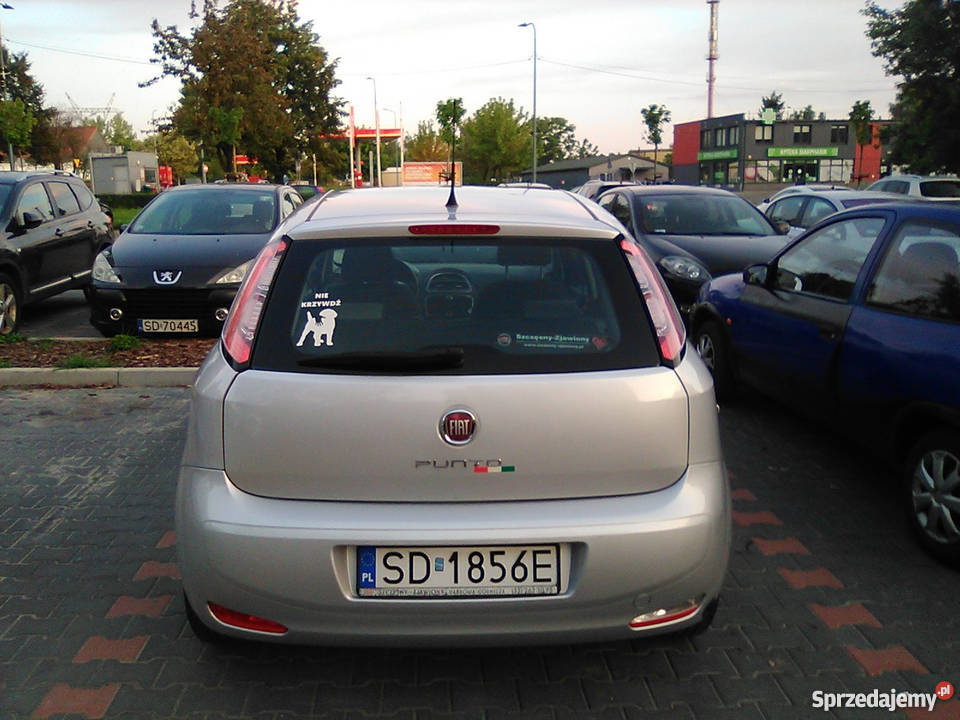 Fiat Punto Stan perfekcyjny kupiony w polskim salonie Dąbrowa Górnicza